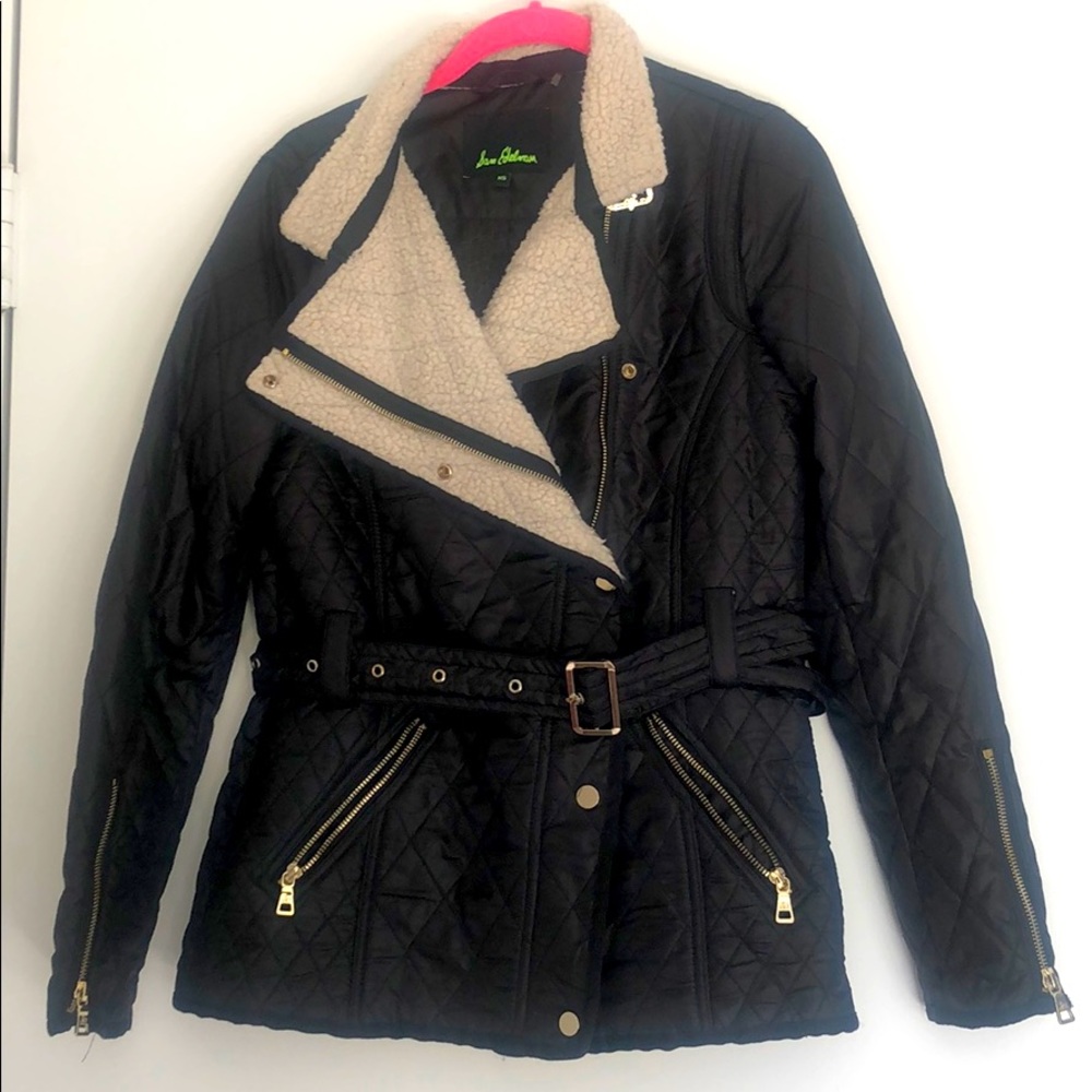 Black Sam Edelman Quilted Jacket